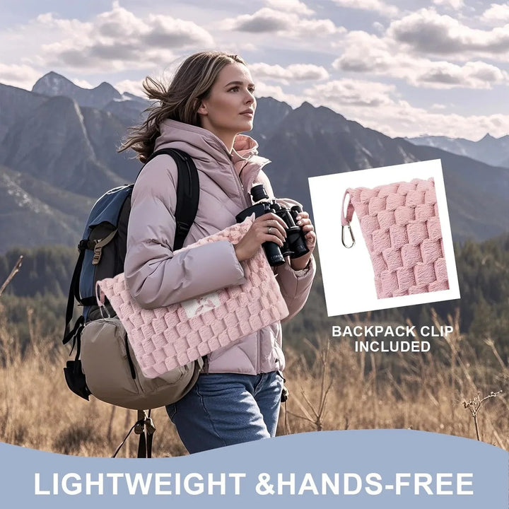 Compact Travel Blanket – Soft Flannel Practical Pillow Foldable for Every Journey 3