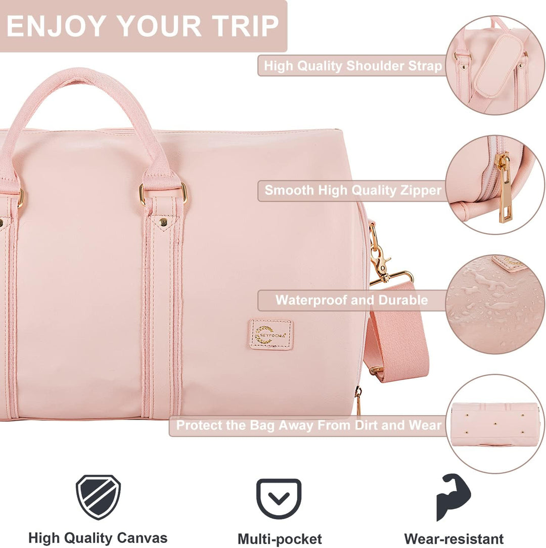 Convertible Bag Travel Bag – PU Leather 13