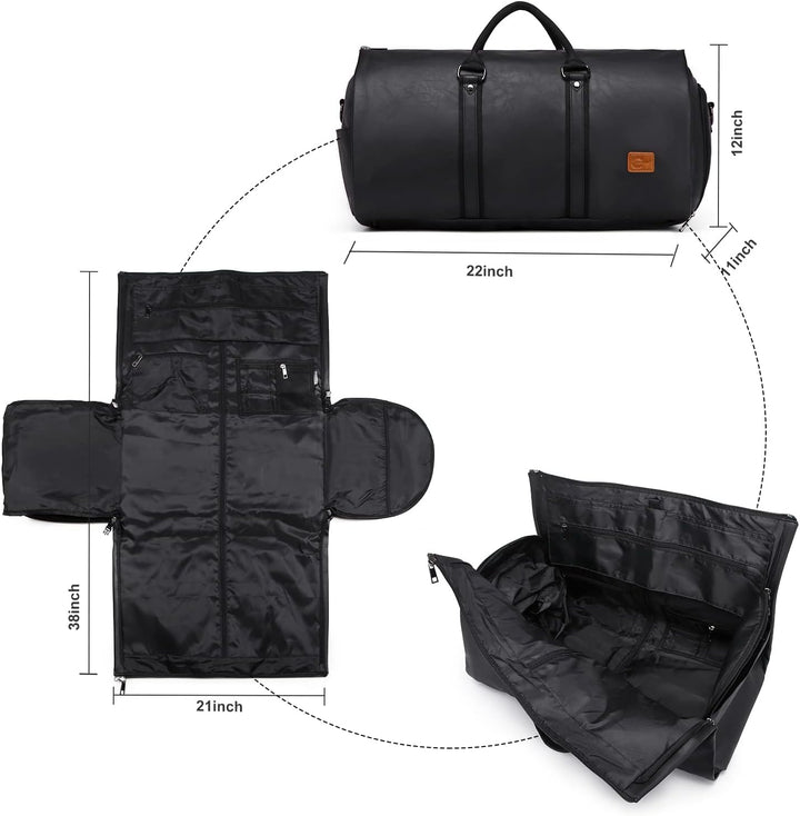 Convertible Bag Travel Bag – PU Leather 17