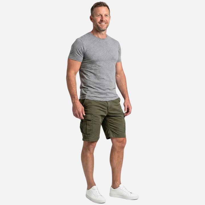 Cotton_Cargo_Shorts_with_Multi_Pocket_Design_for_Men_2