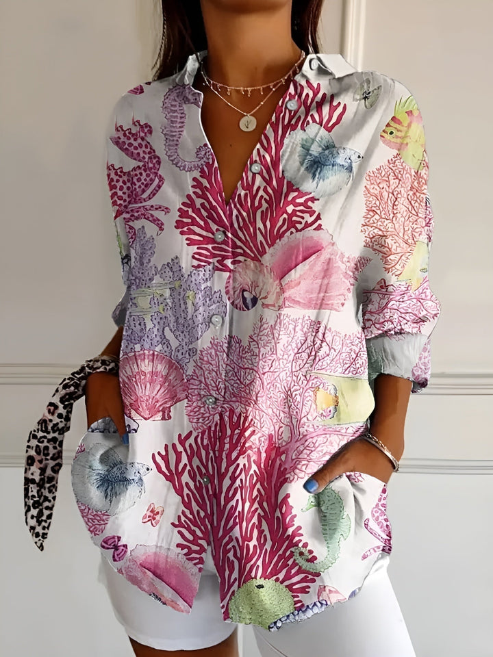 Cotton_Blouse_with_Floral_Print_and_Button_Front_for_Women_4