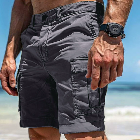 Cotton_Cargo_Shorts_with_Multi_Pocket_Design_for_Men_5