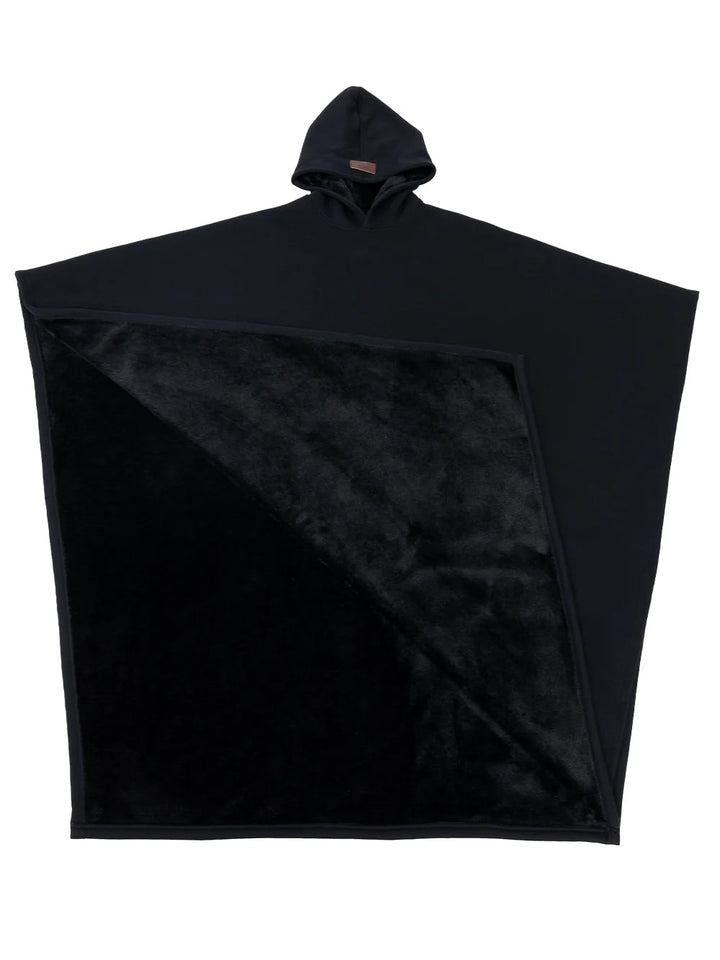 Cozy Hooded Poncho – With Soft Teddy Lining 1