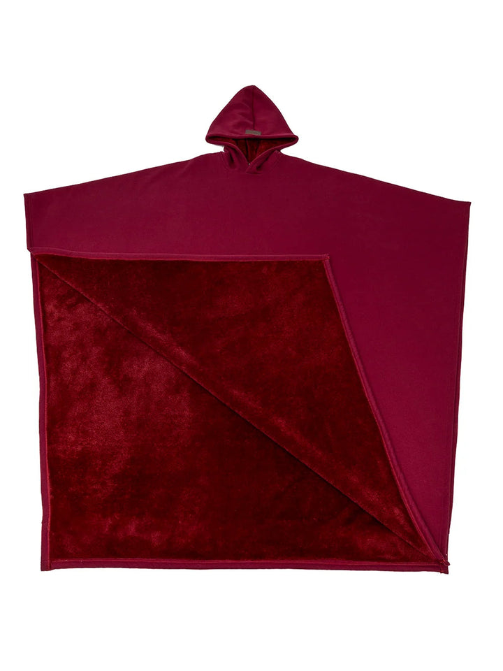 Cozy Hooded Poncho – With Soft Teddy Lining 8