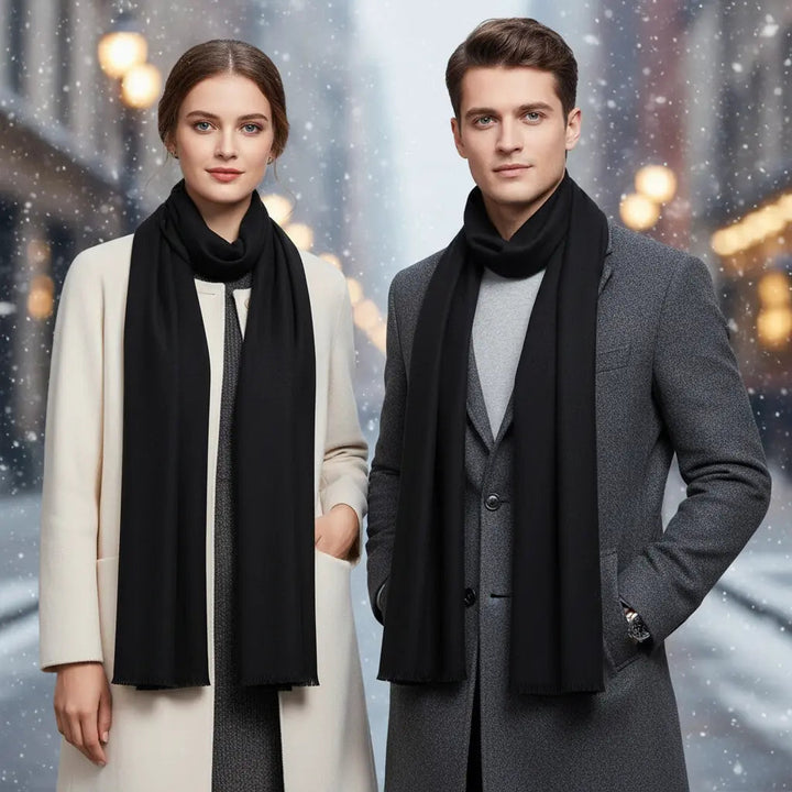 Cozy Long Scarf – Appealing Simple Design 1
