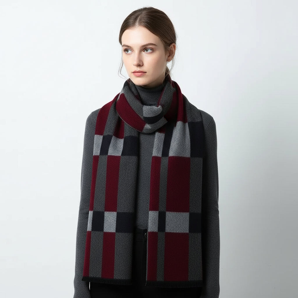 Cozy Long Scarf – Appealing Simple Design 5