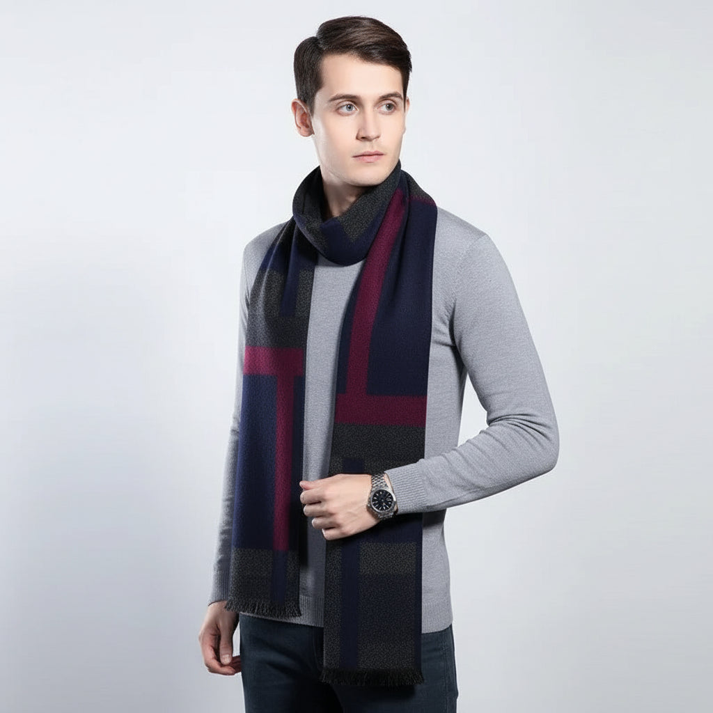 Cozy Long Scarf – Appealing Simple Design 9