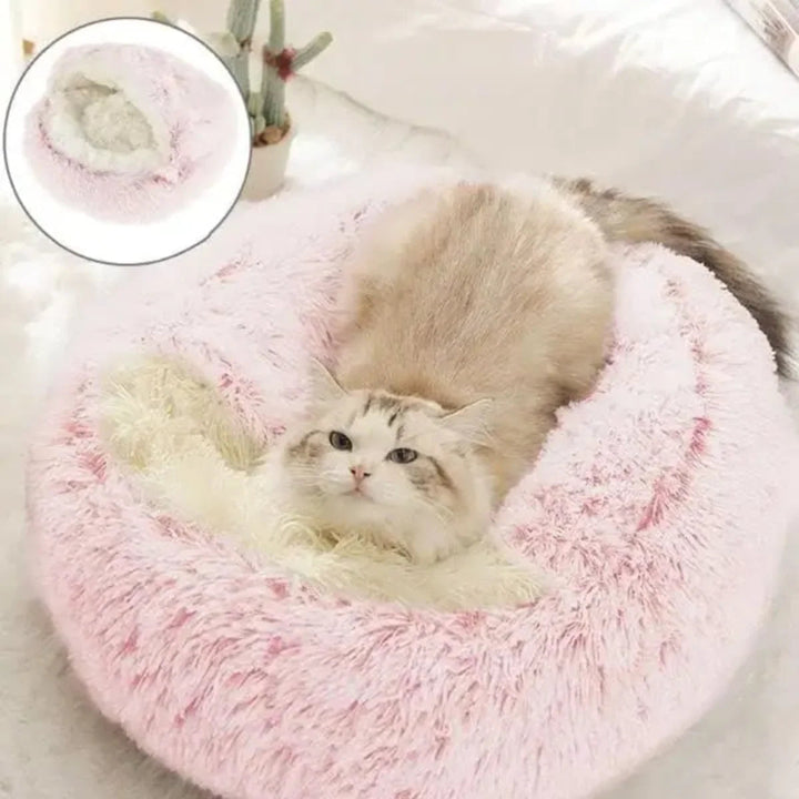 Cozy Pet Bed for Winter – Cuddle Cave Design with Warming Filling 10