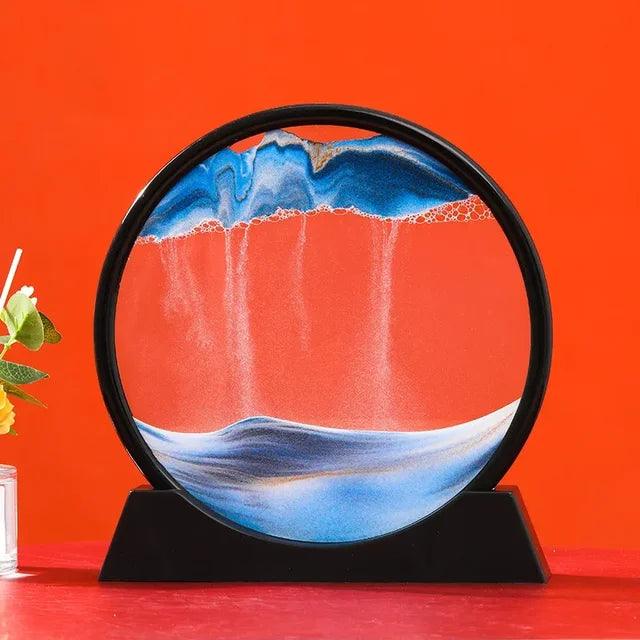 Creative Dynamic 3D Sand Picture – Soothing Decoration for Relaxing Moments 1