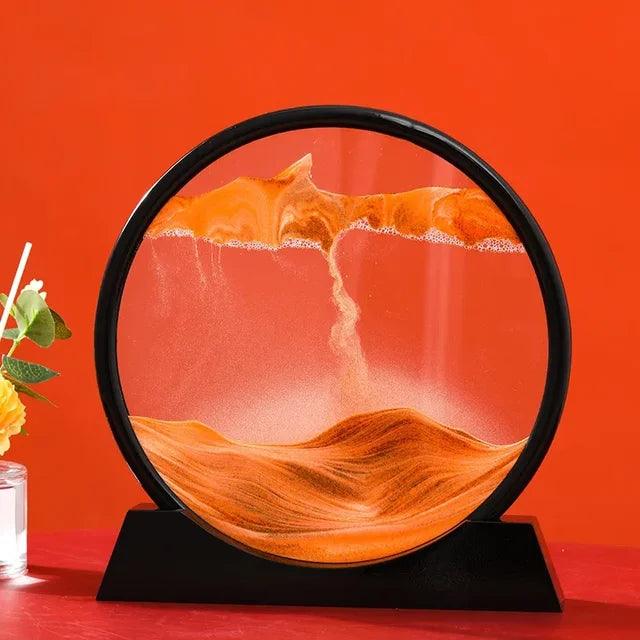 Creative Dynamic 3D Sand Picture – Soothing Decoration for Relaxing Moments 2