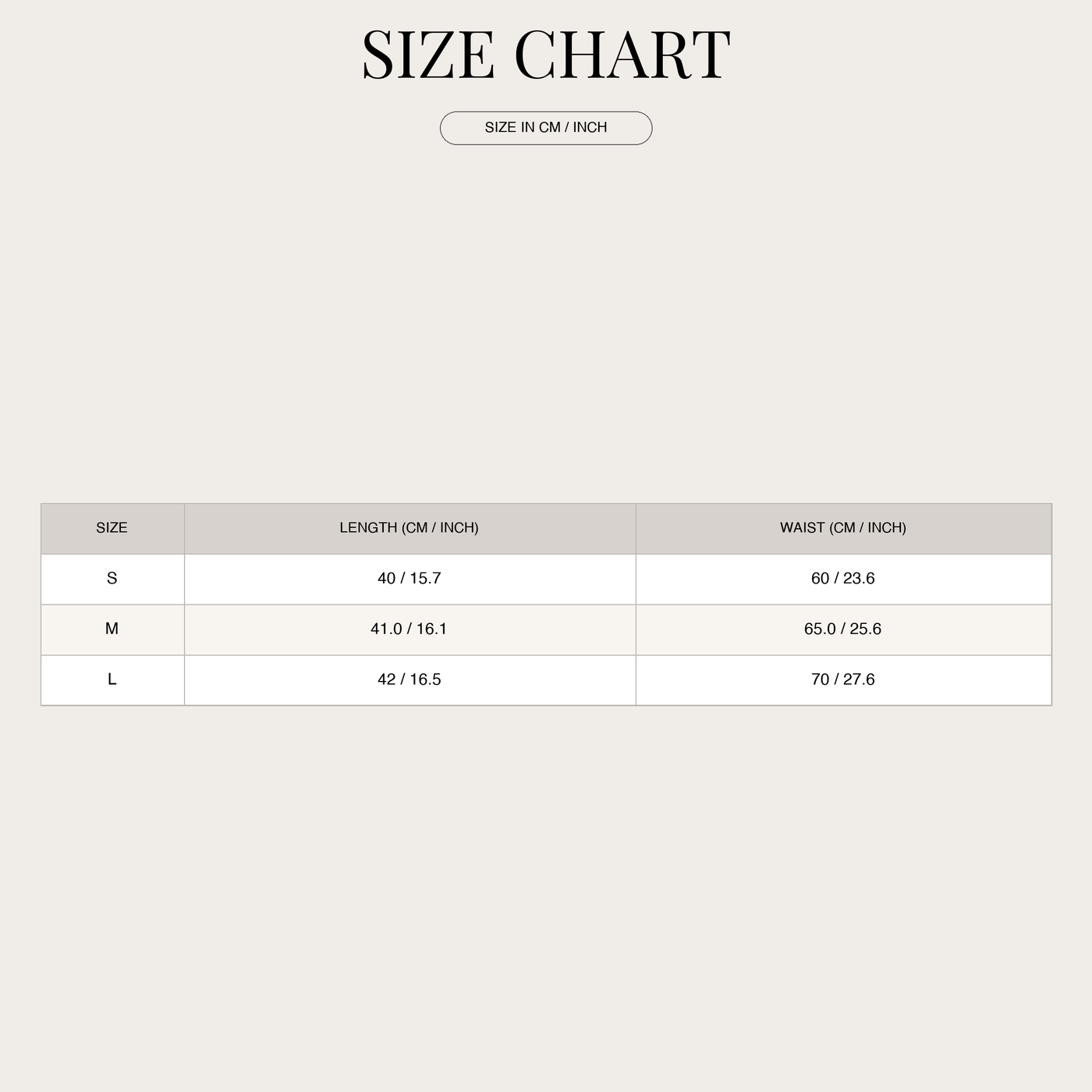 Women's Woven Mini Skirt – Crinkle Ruffle size chart