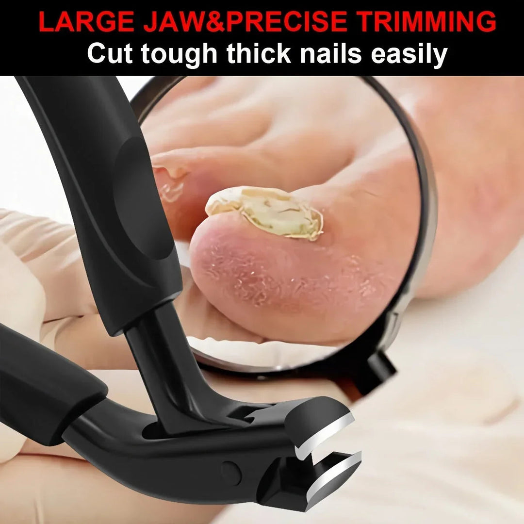 Coupe-ongles d'orteils incurvé – Lame en acier inoxydable avec étui 2