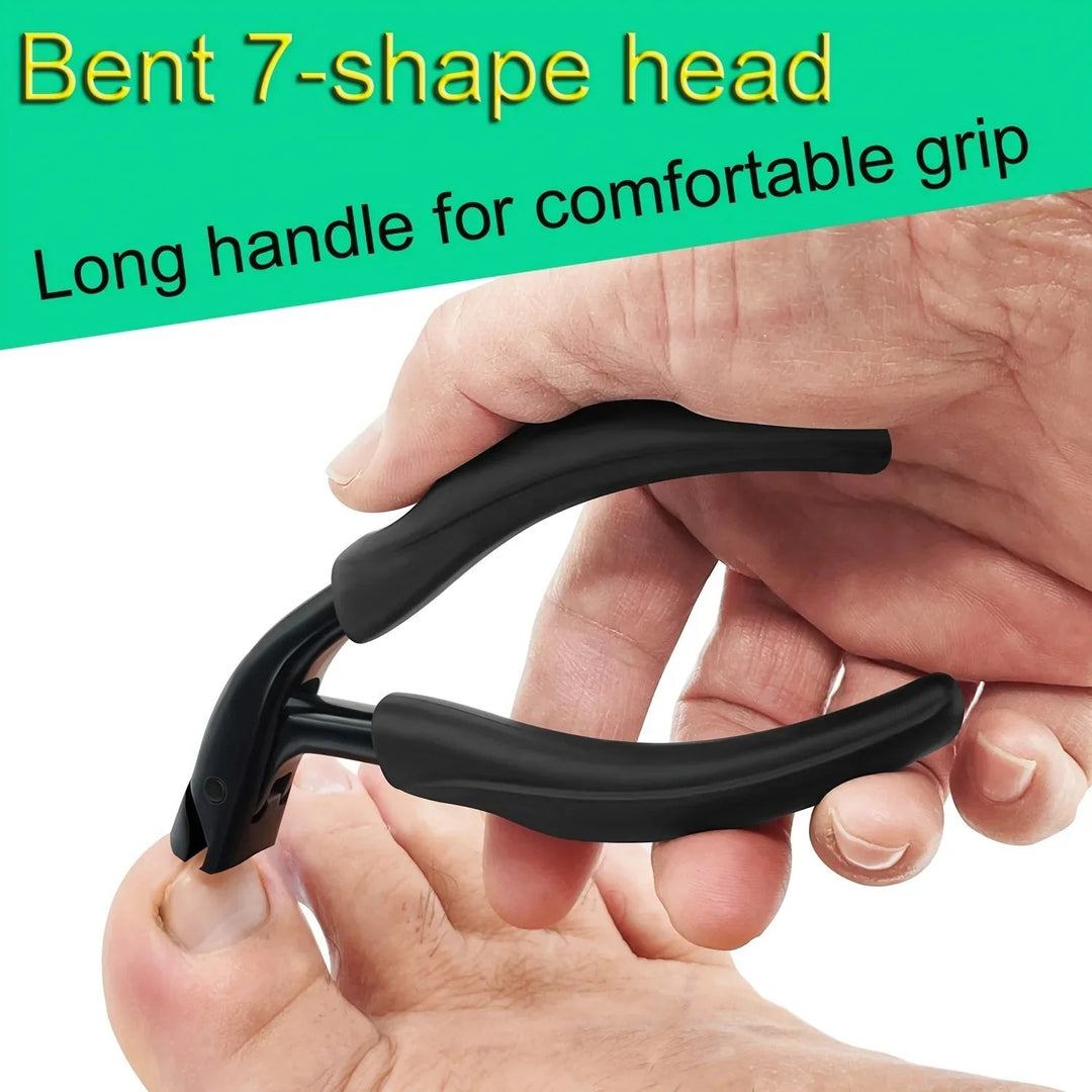 Coupe-ongles d'orteils incurvé – Lame en acier inoxydable avec étui 4