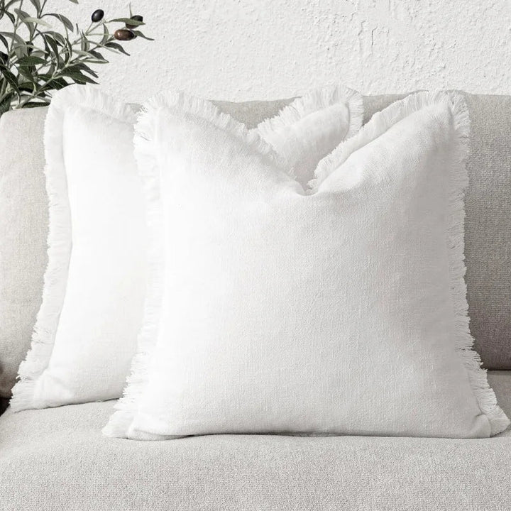 Decorative Cushion Covers – Cotton & Linen 2-Piece Set 8