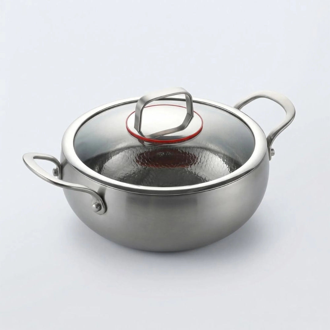 Deep Titanium Roasting Pan – With Integrated Non-Stick Effect and High Walls for Everyday Cooking 8