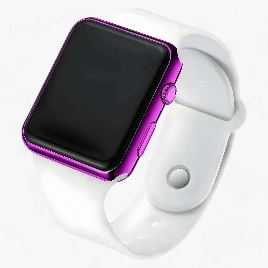 Digital LED Wristwatch – Flexible Silicone Band 10
