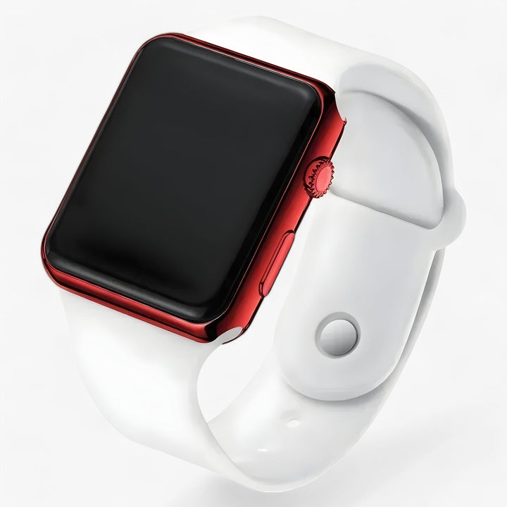 Digital LED Wristwatch – Flexible Silicone Band 14