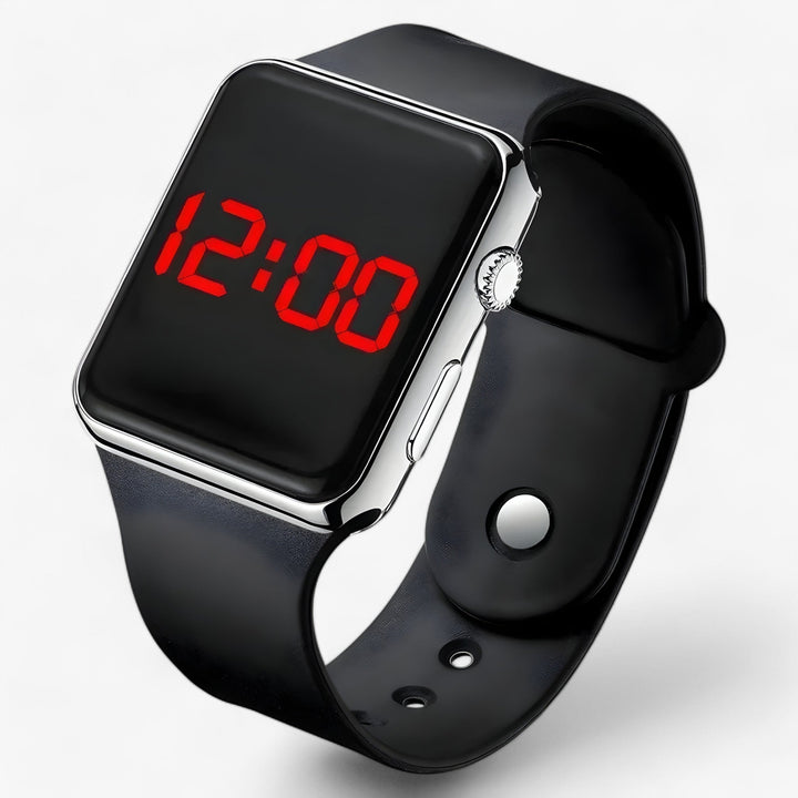 Digital LED Wristwatch – Flexible Silicone Band 2