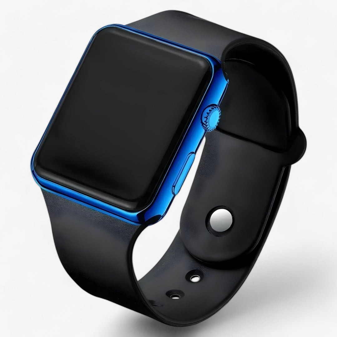 Digital LED Wristwatch – Flexible Silicone Band 3