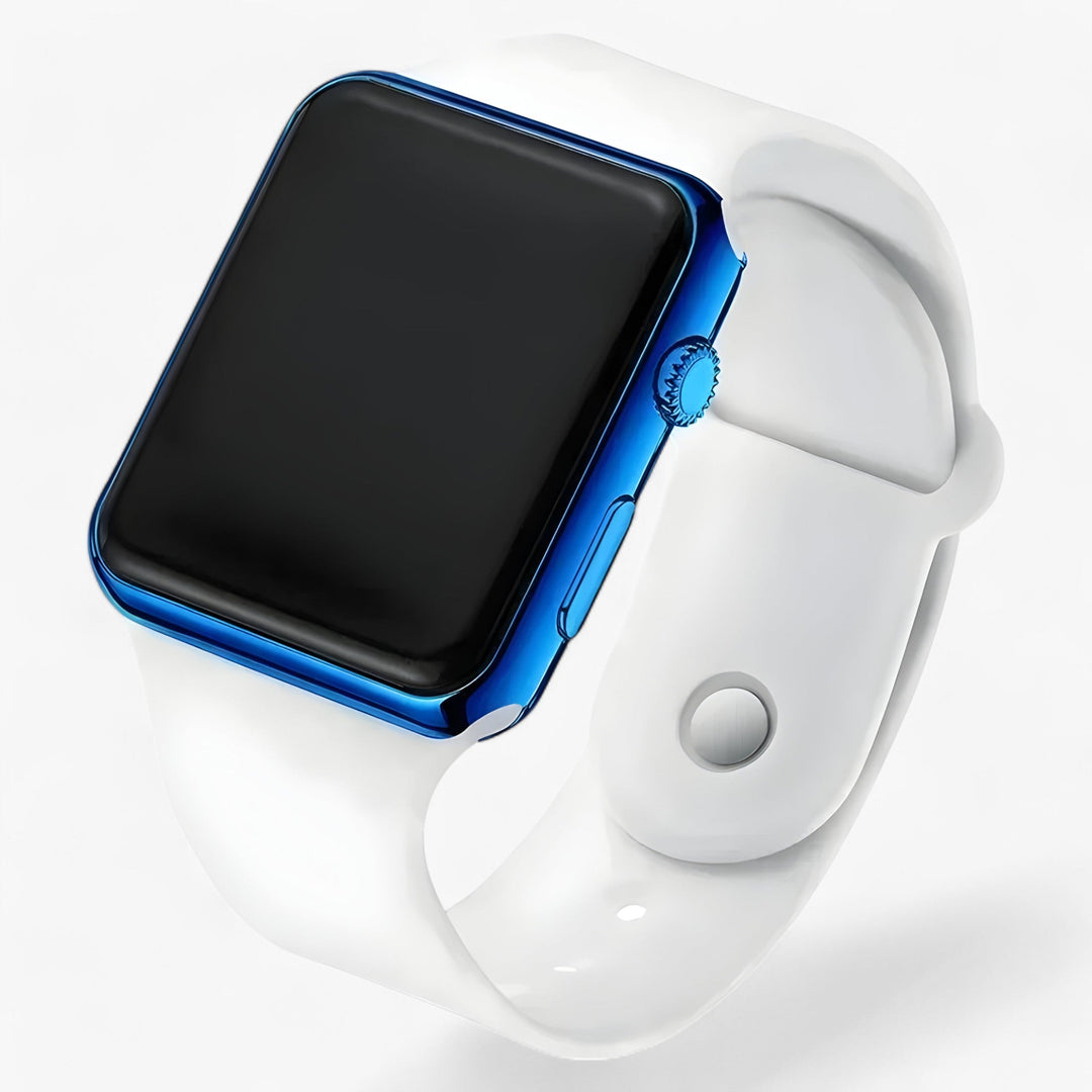 Digital LED Wristwatch – Flexible Silicone Band 4