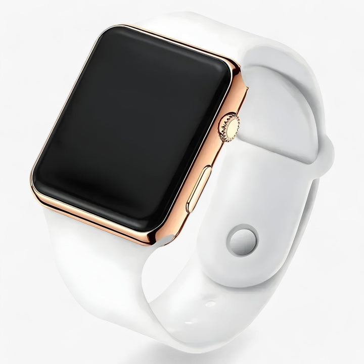 Digital LED Wristwatch – Flexible Silicone Band 5