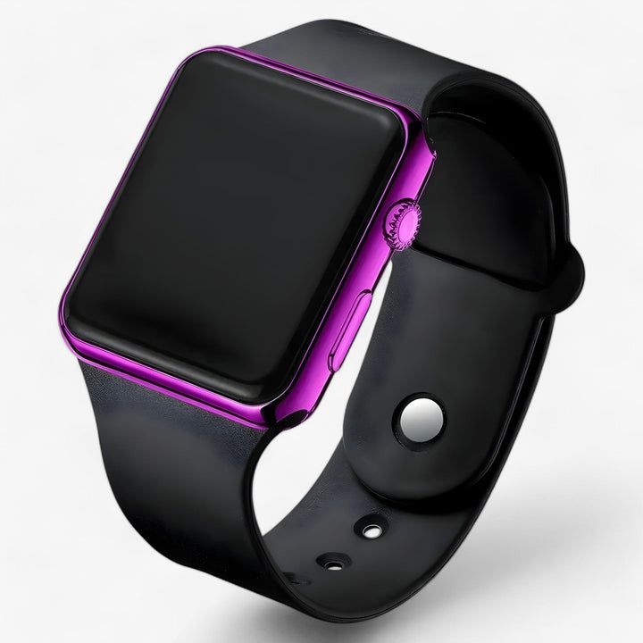 Digital LED Wristwatch – Flexible Silicone Band 6