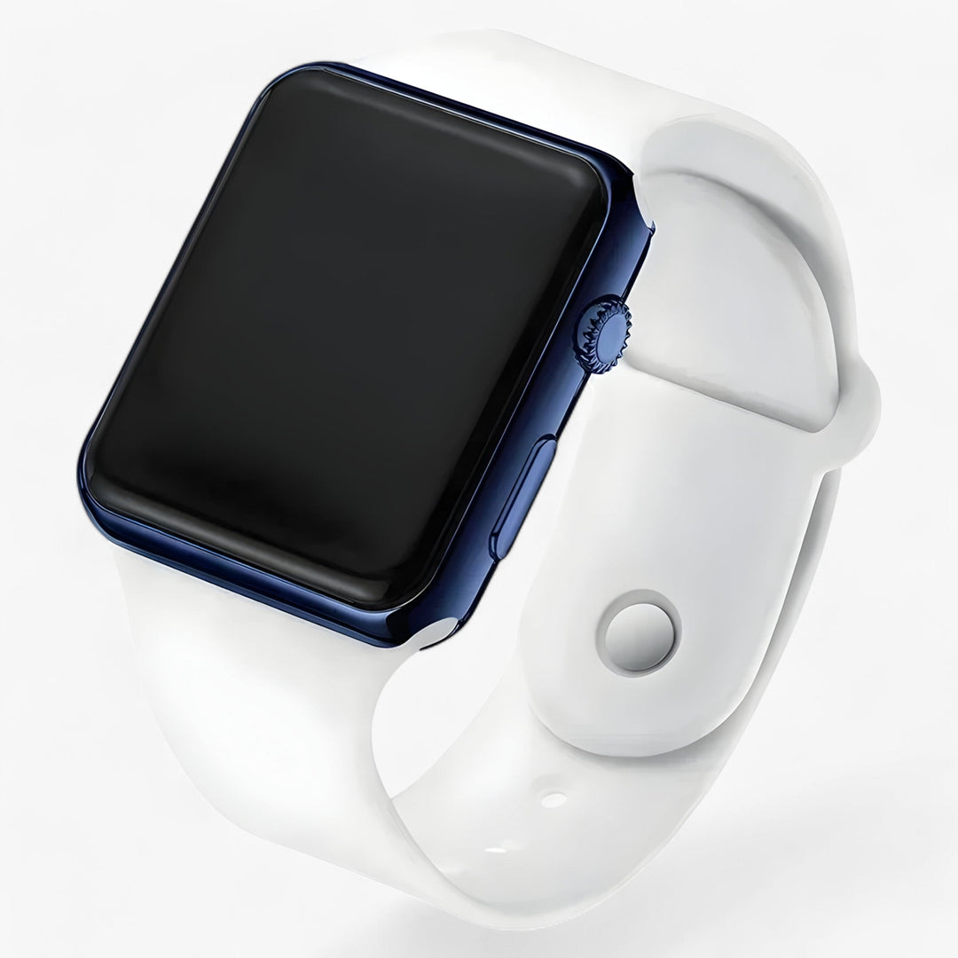 Digital LED Wristwatch – Flexible Silicone Band 8
