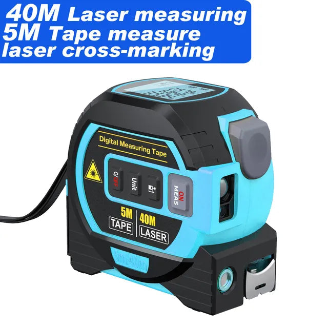 Digital Laser Tape Measure Rangefinder – Precise 3-in-1 Tool for Accurate Measurements 5