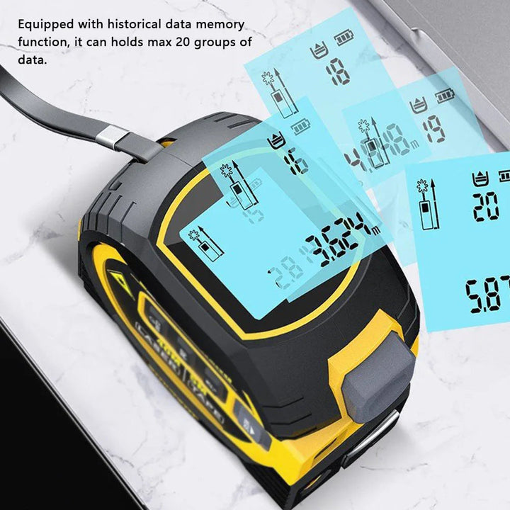 Digital Laser Tape Measure Rangefinder – Precise 3-in-1 Tool for Accurate Measurements 7