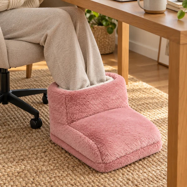 Electric Foot Warmer – With Soft Plush Lining 2