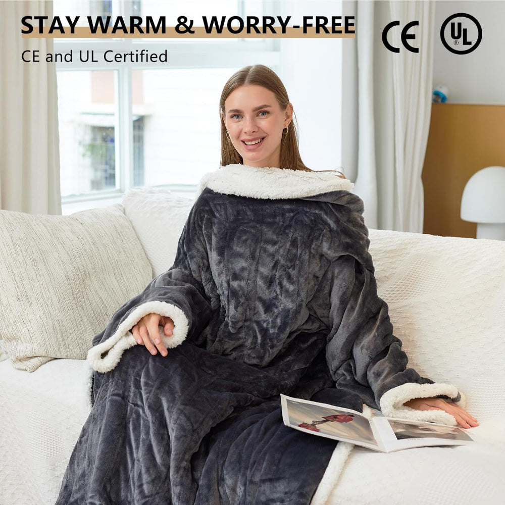 Electric Heating Blanket – Portable and Comfortable with Adjustable Temperature Levels 5