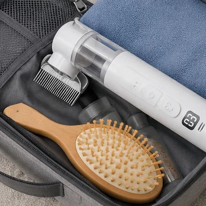 Electric Pet Hair Brush – With Integrated Collection Container for Collecting Loose Hair 4