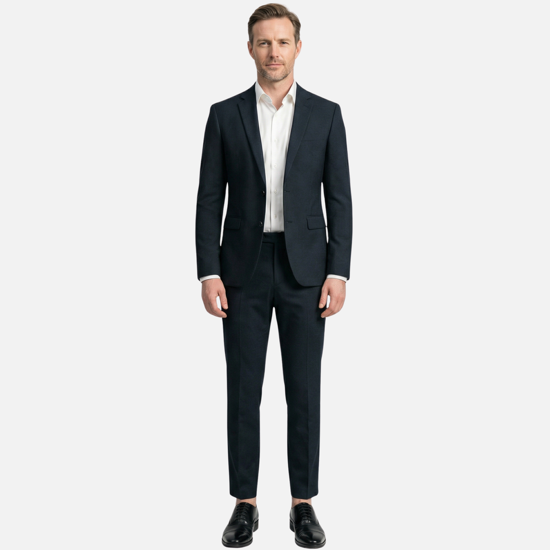 Elegant Oxford Shoes with Brogue Detailing for Men