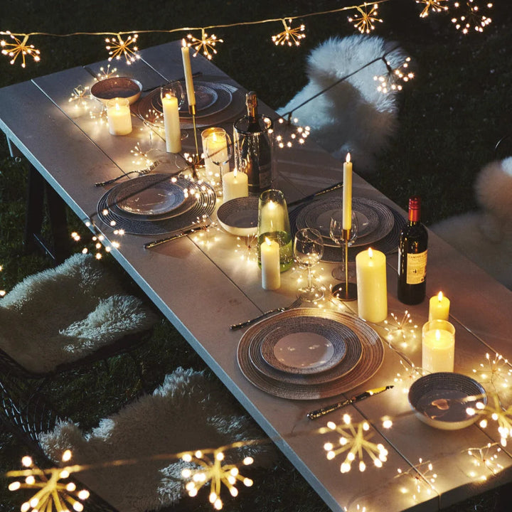 Elegant Sparkling String Lights – With Copper Wire Starlight and Automatic Timer Function 2