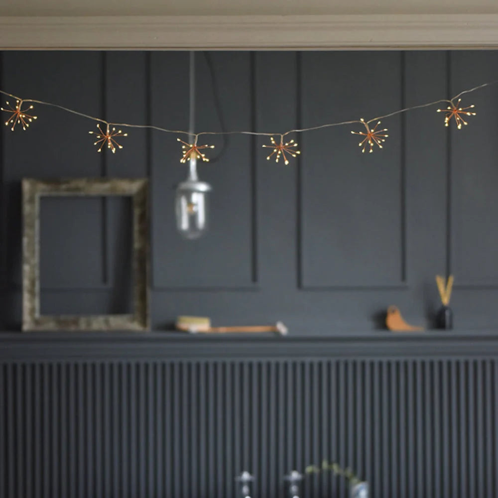 Elegant Sparkling String Lights – With Copper Wire Starlight and Automatic Timer Function 3