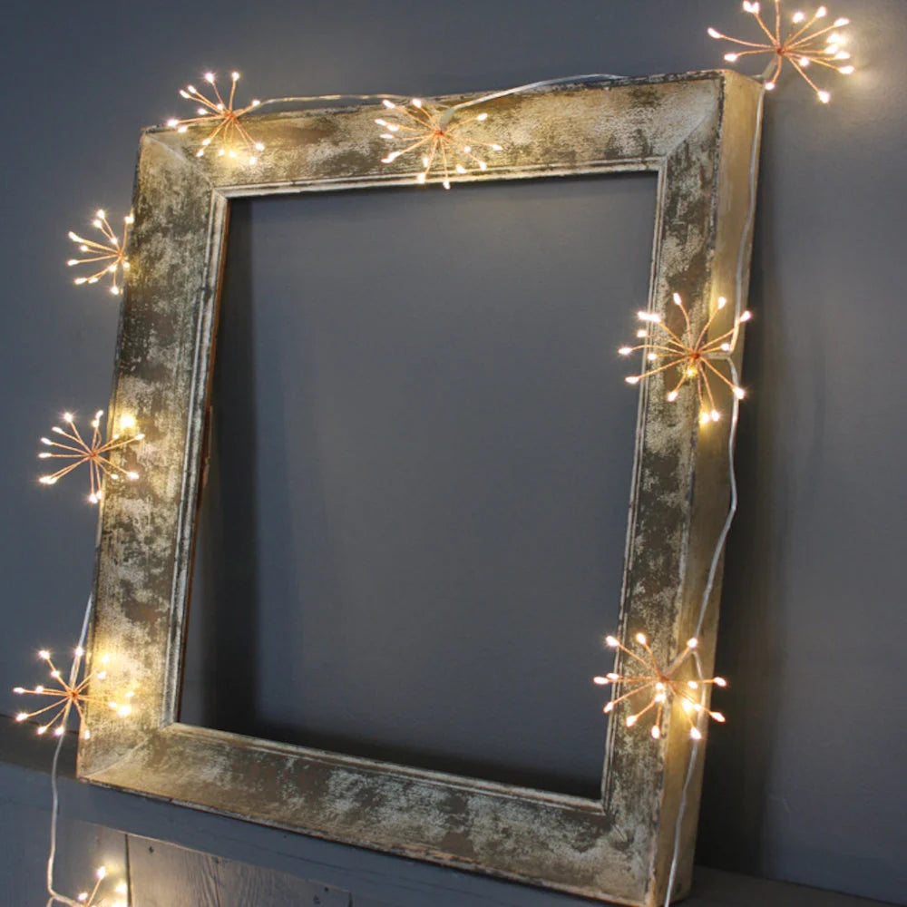 Elegant Sparkling String Lights – With Copper Wire Starlight and Automatic Timer Function 4