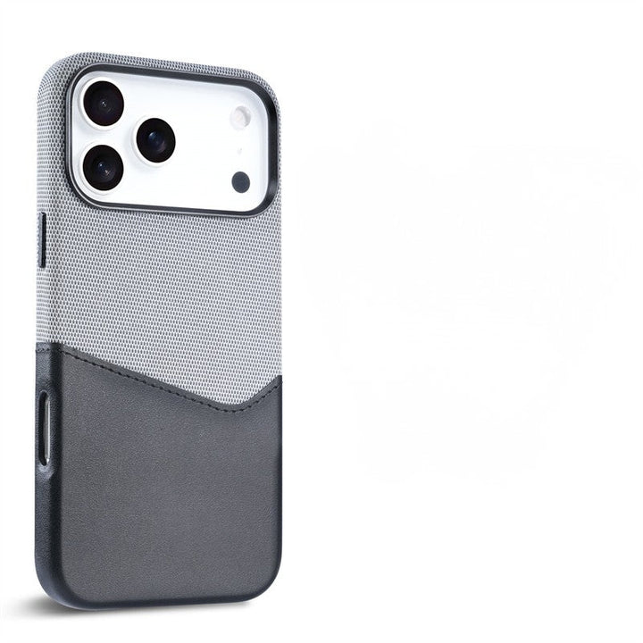 Elegant iPhone Case – Genuine Leather & MagSafe-Compatible Design 15