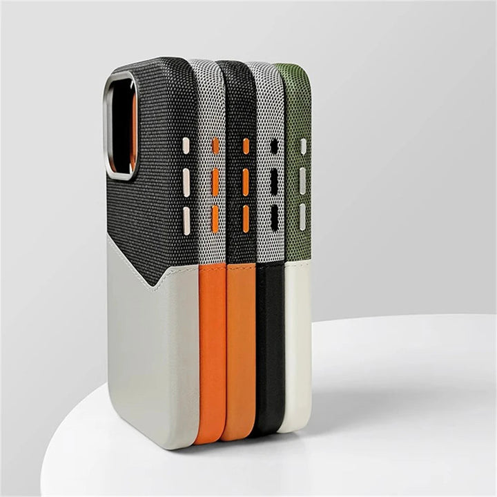 Elegant iPhone Case – Genuine Leather & MagSafe-Compatible Design 2