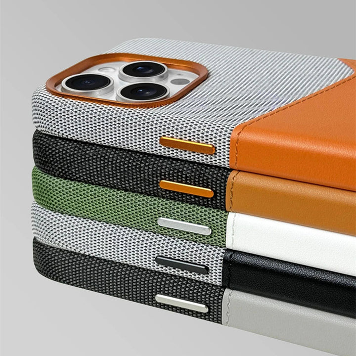 Elegant iPhone Case – Genuine Leather & MagSafe-Compatible Design 3