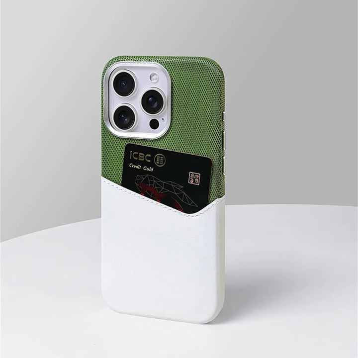 Elegant iPhone Case – Genuine Leather & MagSafe-Compatible Design 4