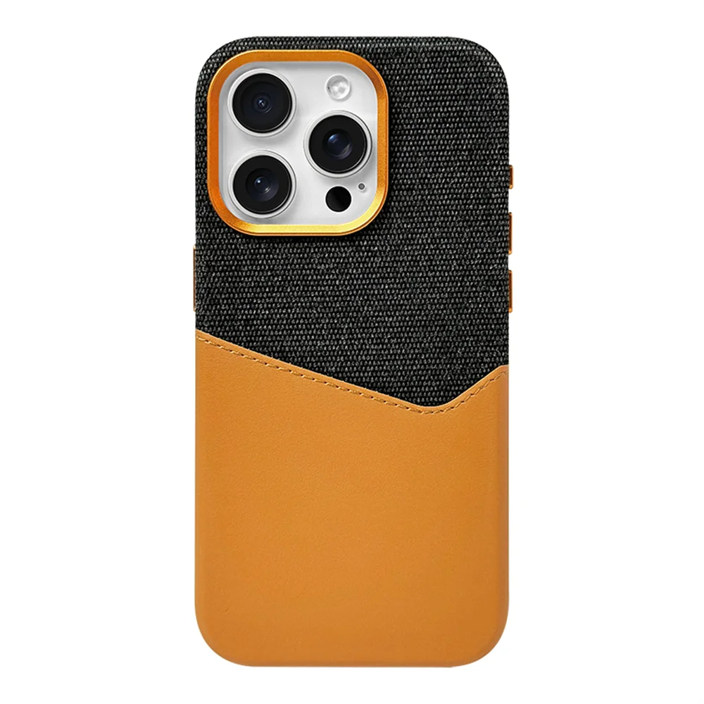 Elegant iPhone Case – Genuine Leather & MagSafe-Compatible Design 7