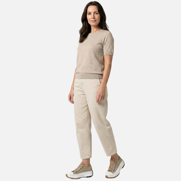 Elevated Textile Kicks with Sculpted Sole for Women