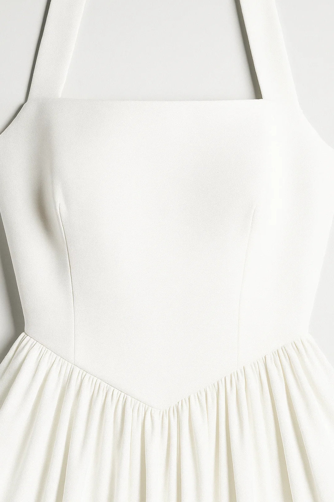 Flare_Mid_Length_Halter_Dress_Stretch_for_Women_4