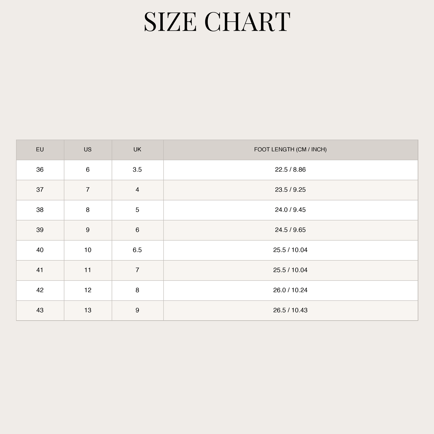 Women's Flat Thong Sandals – Woven Strap with Floral Embellishment size chart