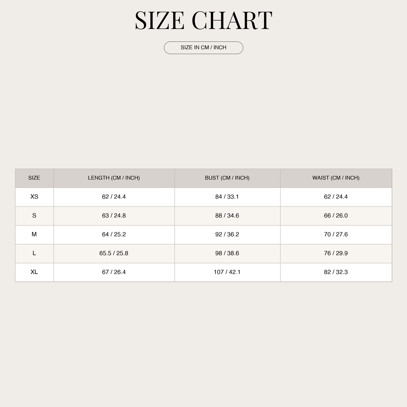 Women's Mini Dress – Flounce Hem with Square Neck size chart