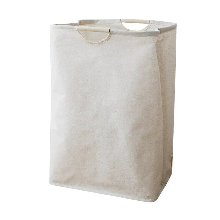 Foldable Laundry Storage Basket – Japanese Design Made from Cotton-Linen 5