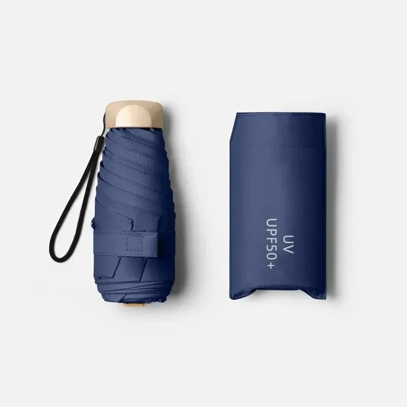 Foldable Pocket Umbrella – A Compact Design with UV-Protection and Wind-Repellent Attributes 10