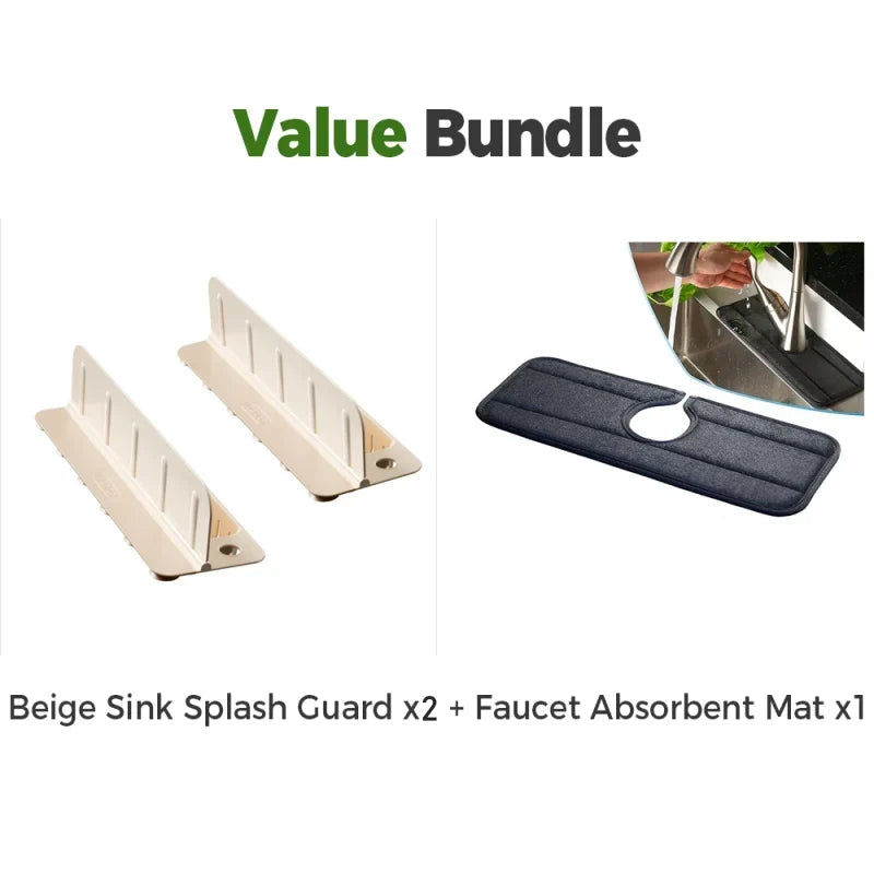 Foldable Sink Splash Guard – With Storage Tray 25