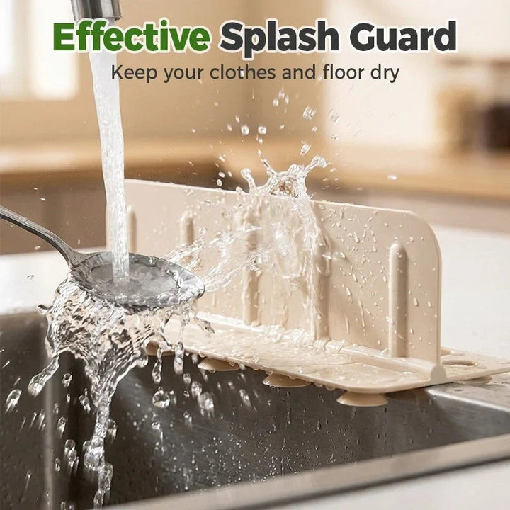 Foldable Sink Splash Guard – With Storage Tray 4