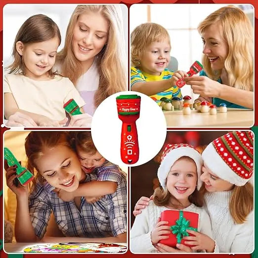Fun Interactive Projection Lamp for Children – 2-in-1 Flashlight with 24 Motifs 15